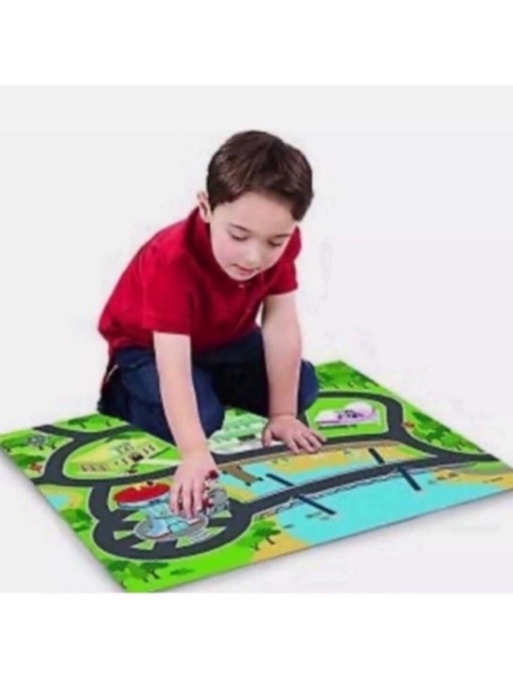 Paw Patrol Mega Mat and Marshall Fire Engine Vehicle